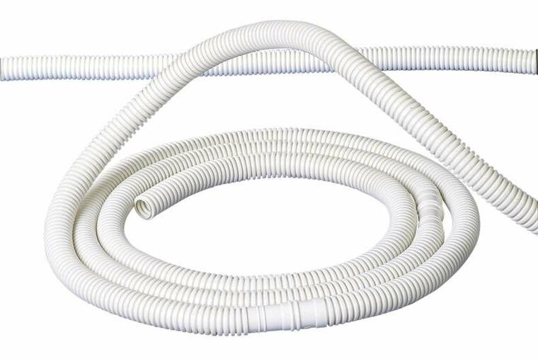 Afvoerslang 16/18/20 mm met verloop op rol 50M