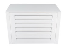 Design buitenunit omkasting wit vooraanzicht