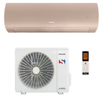 Set Sinclair Terrel Champagne SIH-013BITC 3,5 kW Airco + Montage