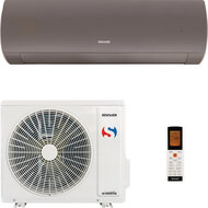 Wand single-split set Terrel SIH-13BITB 3,5 kW Antraciet incl. infrarood bediening + ingebouwde wifi module