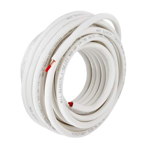 Aircotube single koelleiding 3/8"" geïsoleerd op rol 30 m