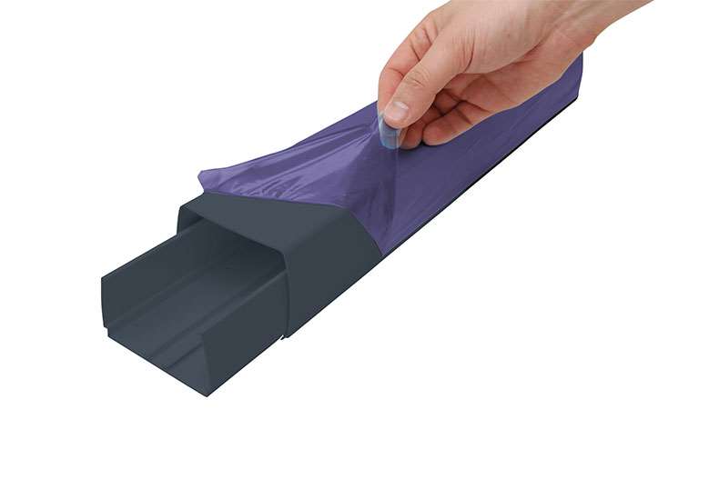 Montagekanaal 80x60 Antraciet | Optimal Duct