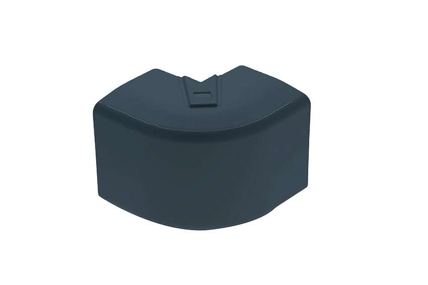 Haakse Buitenhoek Climclick Antraciet voor leidinggoot