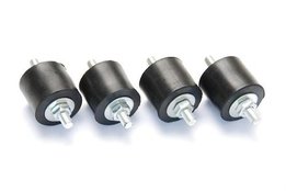 Trillingsdempers cylindrisch 30x30(h)mm, M8