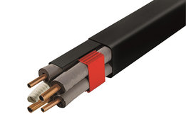 Montagekanaal 80-AP L=2M-zwart