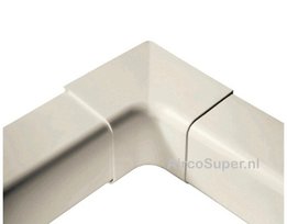 Haakse binnenhoek 70-AP crèmewit