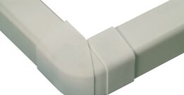 Verstelbare Buitenhoek 70-120º 80-AP crèmewit