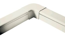 Haakse vlakke hoek 25-FR crèmewit