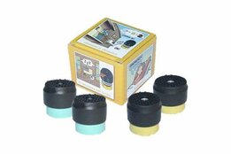 Trillingsdempers set geel-blauw 50-80 kg