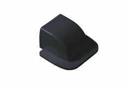 Muurdoorvoerkap 80-OD antraciet